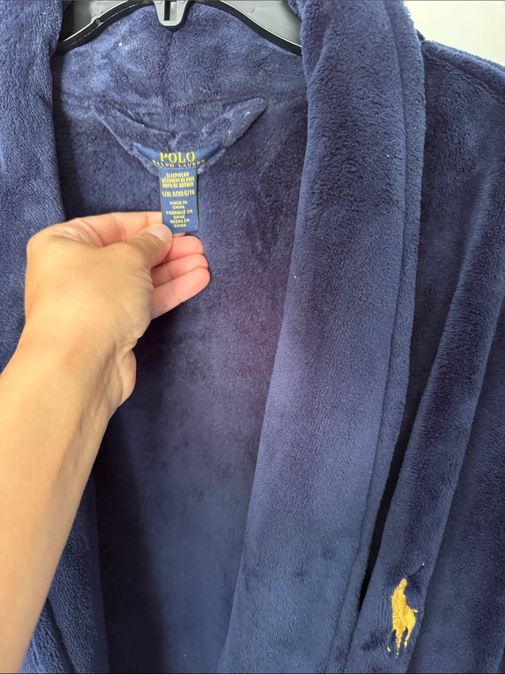 Polo Ralph Lauren Mens Robe - Picture 2 of 5